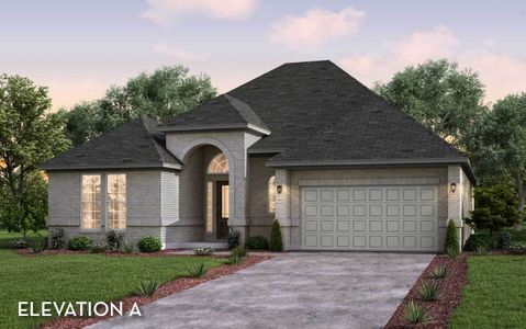 New construction Single-Family house 8502 Trident Point Drive, Cypress, TX 77433 - photo 0