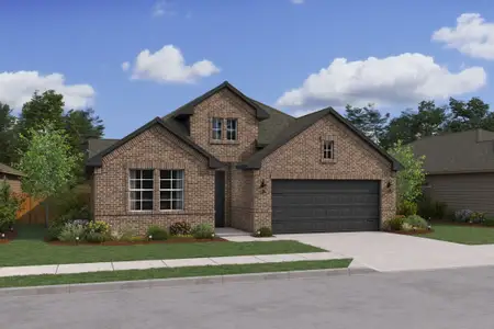 New construction Single-Family house 1016 Longbow Trl, Justin, TX 76247 plan Tacoma II - image