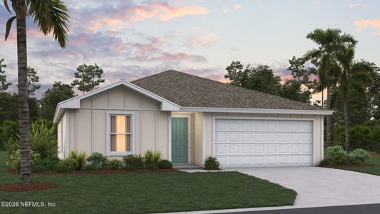 New construction Single-Family house 4136 Caper Tree Wy, Jacksonville, FL 32218 plan Archer - image