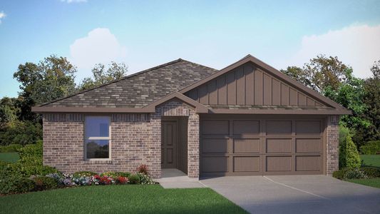 New construction Single-Family house 7720 Royal Fern Dr, Ponder, TX 76259 plan Baylor - image