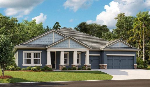 New construction Single-Family house 35280 Big Hawk Dr, Zephyrhills, FL 33541 Key West I - photo 0