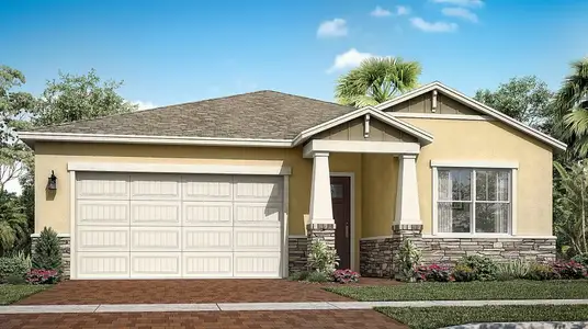 New construction Single-Family house 13851 Se Timberoak Rd, Port St. Lucie, FL 34984 KEY LARGO- photo 0 0