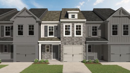 New construction Townhouse house 100 Village Green Dr Ne, Adairsville, GA 30103 - photo 0