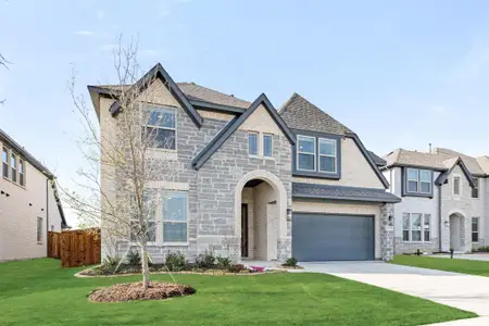 New construction Single-Family house 1228 Hutton Branch Trl, Aubrey, TX 76227 plan Violet IV - image