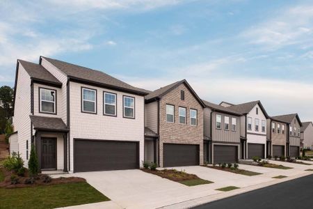 Beautiful Streetscapes of Avignon Townhomes