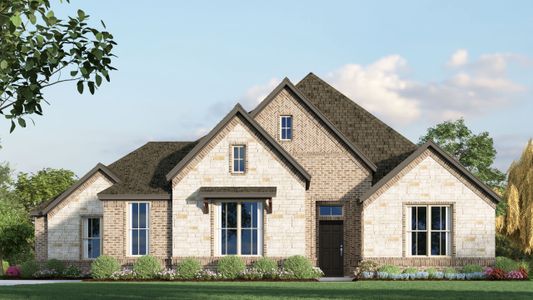 New construction Single-Family house 722 Winecup Wy, Midlothian, TX 76065 plan Concept 2796 - image