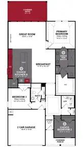 New construction Duplex house 11426 Polecat Bush Rd, Cypress, TX 77433 plan Serendipity - image