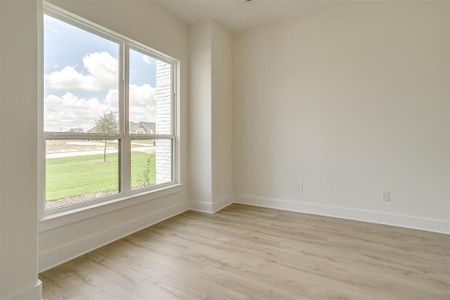 Unfurnished room featuring light hardwood / wood-style flooring