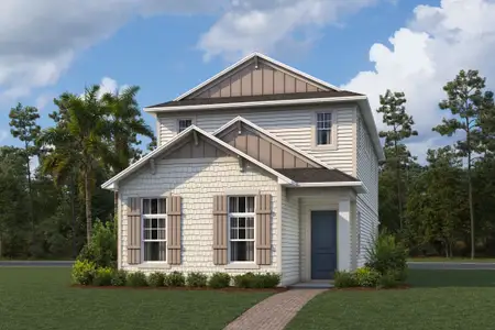 New construction Single-Family house 6717 Rucksack Rd, St. Cloud, FL 34771 plan Bridgeport - image