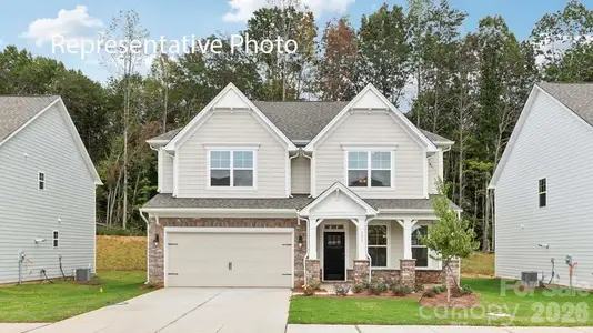 New construction Single-Family house 2869 Atwater Pond Cir, Denver, NC 28037 plan London - image