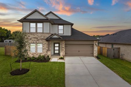 New construction Single-Family house 2784 Portugal Laurel Dr, Alvin, TX 77511 plan Martin - image