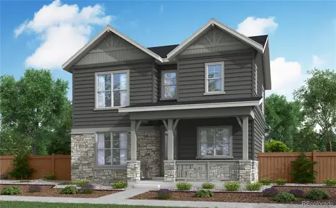 New construction Single-Family house 3346 N Haleyville Ct, Aurora, CO 80019 plan Plan 3201 - image