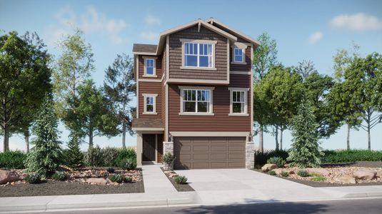 New construction Single-Family house 2656 Lower Crags Pt, Colorado Springs, CO 80904 plan Willow - image