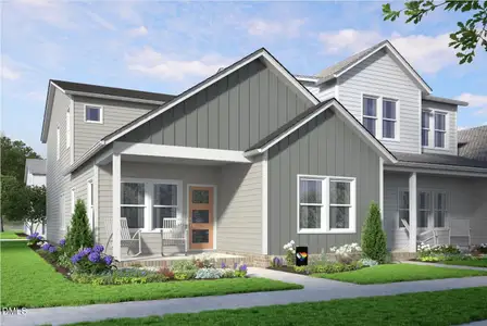 New construction Townhouse house 801 Central Park Dr, Knightdale, NC 27604 - image