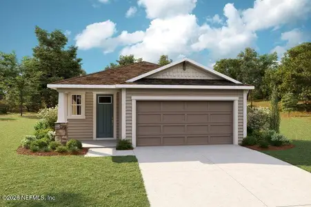 New construction Single-Family house 58 Grand Lakes Dr, St. Johns, FL 32259 plan Milton - image