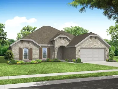New construction Single-Family house 1004 Wedgestone Dr, Justin, TX 76247 plan Cromwell - image