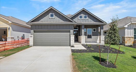 New construction Single-Family house 3612 Muller Oak Pass, Seguin, TX 78155 - photo 0