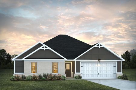 New construction Single-Family house 303 Rusty Plow Ln, Perry, GA 31069 plan Shiloh - image