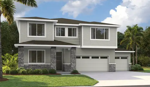 New construction Single-Family house 2029 Hammock Trace Dr, Parrish, FL 34219 plan Sage - image