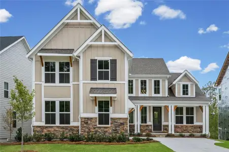 New construction Single-Family house 229 Kerr Dr, Hoschton, GA 30548 plan Margot - image