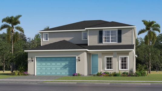 New construction Single-Family house 3531 Harborside Ave, Fort Pierce, FL 34946 plan Pauling - image