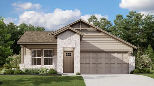 New construction Single-Family house 217 Sormonne Loop, Kyle, TX 78640 Aplin- photo 0