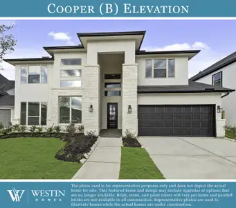 New construction Single-Family house 26802 Copernicus Cove Ct, Richmond, TX 77406 plan The Cooper - image
