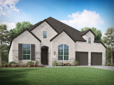 New construction Single-Family house 930 Shooting Star Dr, Prosper, TX 75078 plan 217 Plan - image