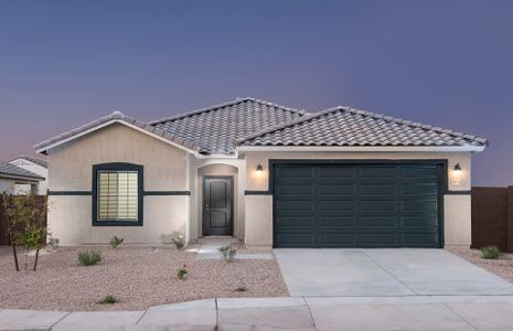 New construction Single-Family house 25224 W Chanute Pass, Buckeye, AZ 85326 Bluebell- photo 0 0