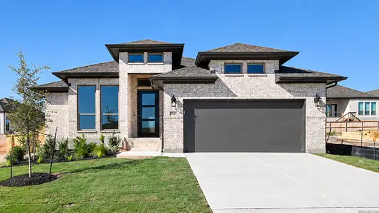 New construction Single-Family house 430 Cleveland Wy, New Braunfels, TX 78130 plan 2127W - image
