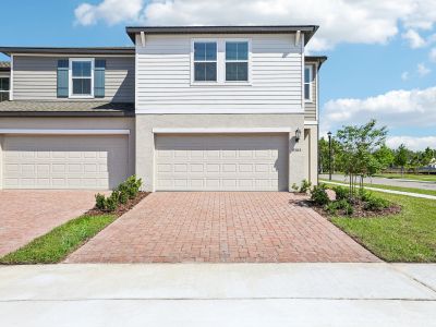 New construction Townhouse house 4305 Switchgrass Ln, St. Cloud, FL 34772 Windsor- photo 0