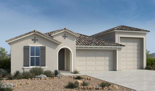 New construction Single-Family house 4849 E Serviceberry Ln, San Tan Valley, AZ 85140 plan Embark - image