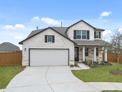 New construction Single-Family house 2916 Cliff Ridge Ln, Katy, TX 77493 Hyde- photo 0