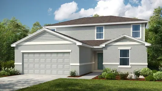 New construction Single-Family house 7476 Sandstone Dr, Groveland, FL 34736 plan Cottonwood - image