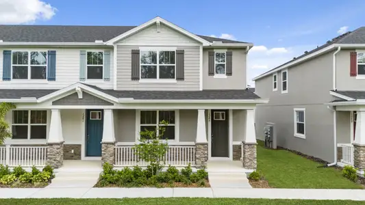 New construction Townhouse house 1285 Coral Bean Ln, Winter Springs, FL 32708 Catalina II- photo 14 14