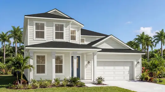 New construction Single-Family house 14111 Agua Clara Dr, Hudson, FL 34667 plan Plumeria - image