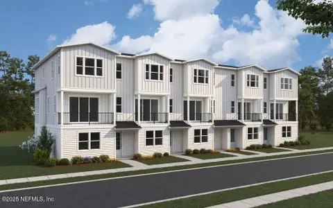 New construction Townhouse house 22 N Beach Wy, Jacksonville Beach, FL 32250 - image