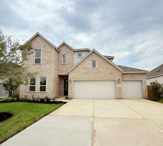 New construction Single-Family house 8210 Holly Blue Dr, Rosharon, TX 77583 plan Post oak - image