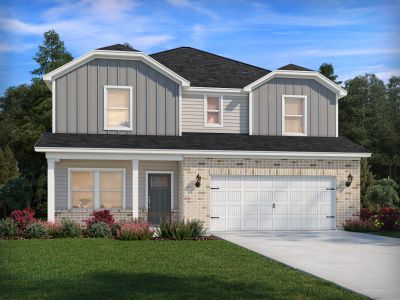 New construction Single-Family house 54 White Birch Ln, Angier, NC 27501 plan Dakota - image