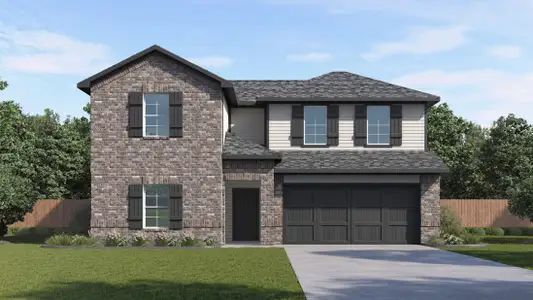 New construction Single-Family house 1310 Beach Blvd, Sherman, TX 75090 plan Ozark - image
