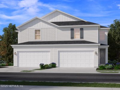 New construction Townhouse house 9751 Harper Village Cir, Jacksonville, FL 32219 - image
