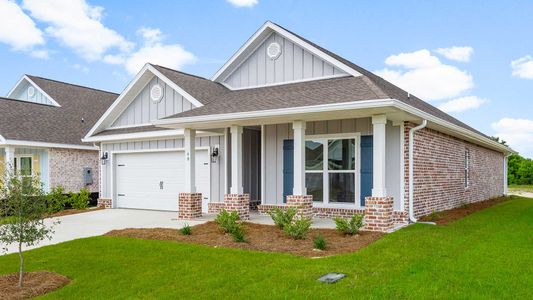 New construction Single-Family house 61 Gray Owl Dr E, Freeport, FL 32439 plan Delray - image