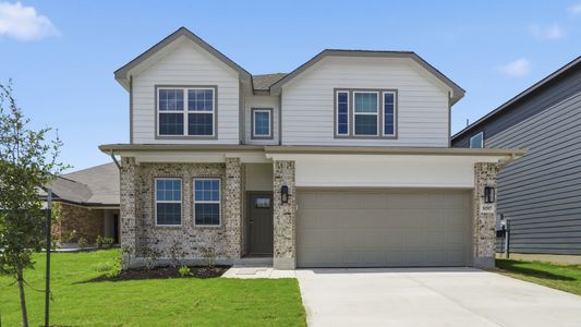 New construction Single-Family house 10507 Eddleman Cv, San Antonio, TX 78252 plan The Tivoli - image