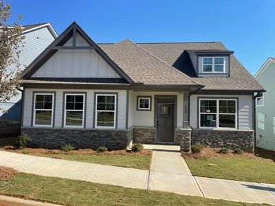 New construction Single-Family house 120 Marble Tree Way, Ball Ground, GA 30107 Aria- photo 0