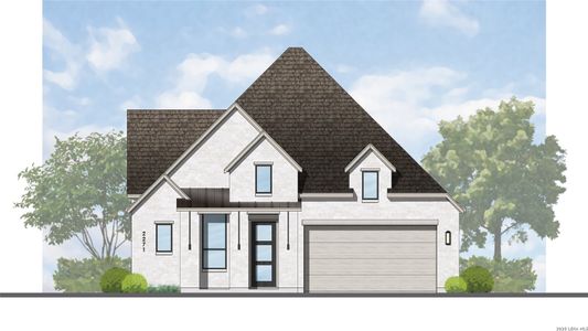 New construction Single-Family house 133 Rainwater Crk, Boerne, TX 78006 plan Brent - image