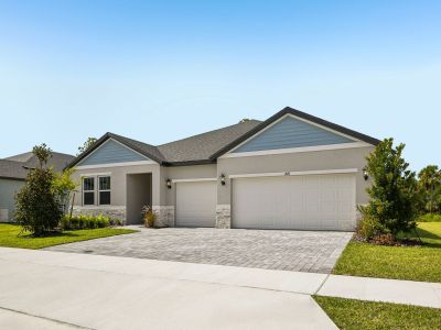 New construction Single-Family house 441 Brookhaven Tr, Ormond Beach, FL 32174 plan Onyx - image