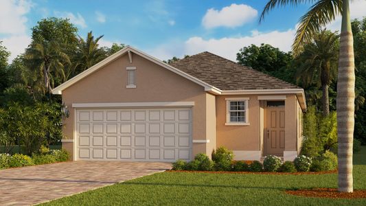 New construction Single-Family house 16545 Elkhorn Coral Dr, North Fort Myers, FL 33903 plan Allex - image