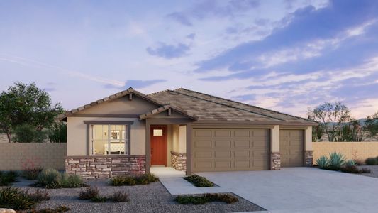 New construction Single-Family house 4511 W Tortolita View Ci, Marana, AZ 85658 Blush- photo 0