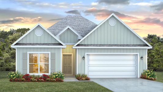 New construction Single-Family house 590 Hancock Wy, Panama City Beach, FL 32413 plan Kennedy - image