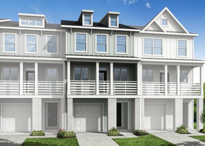 New construction Townhouse house 343 Laurens View Ln, Charleston, SC 29492 plan Ashley - image